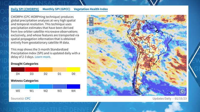 Satellite precipitation estimates