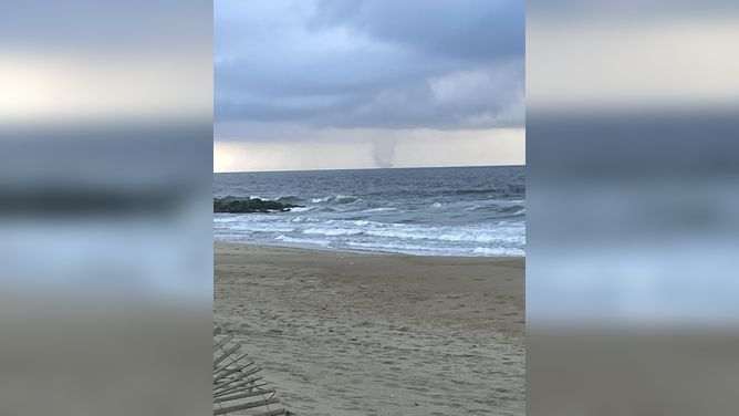 Waterspout off New Jersey