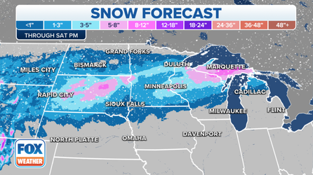 Snow isn’t over yet: Storm system to dump upwards of a foot in northern tier of country