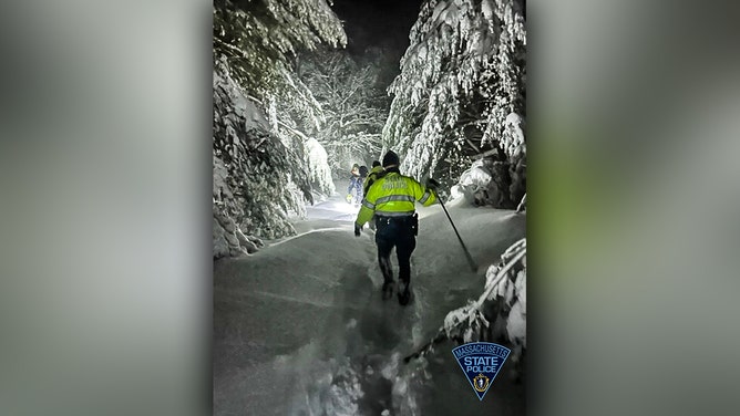Stranded hikers rescued from Massachusetts mountain during freezing conditions