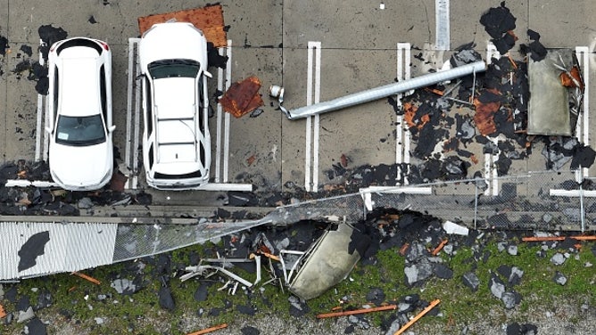 Tornado Touches Down Near Los Angeles In Montebello, California