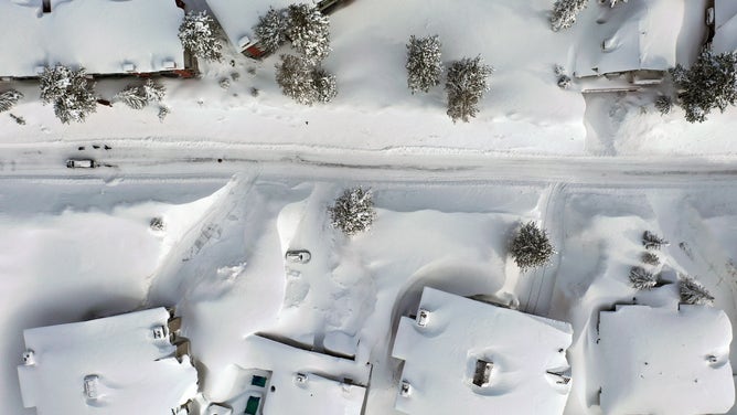 California Hit By Another Winter Storm, Deepening The Already Historic Snowpack In Mountain Regions