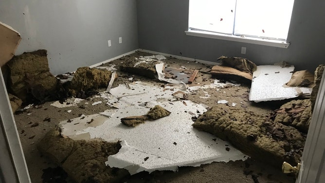 Damage to Irving, Texas Apartment