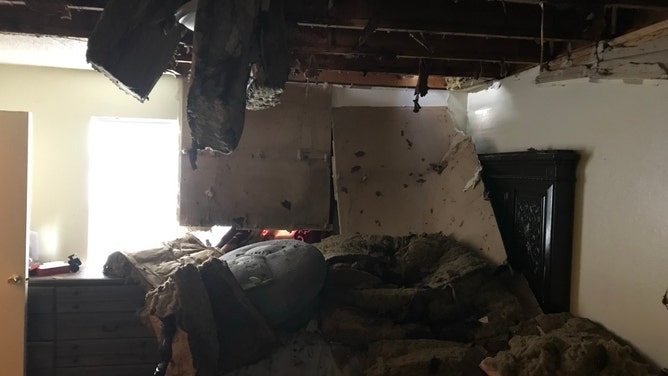 Damage to Irving, Texas Apartment