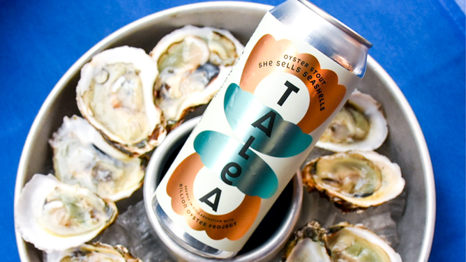 Earlier this year, TALEA Beer Co. teamed up with the Billion Oyster Project to create the beer She Sells Seashells to support the organization’s mission to restore oyster reefs in New York Harbor.
