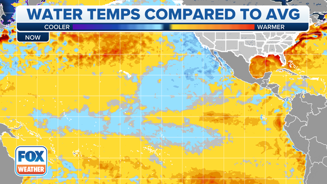 Pacific Ocean Temperatures