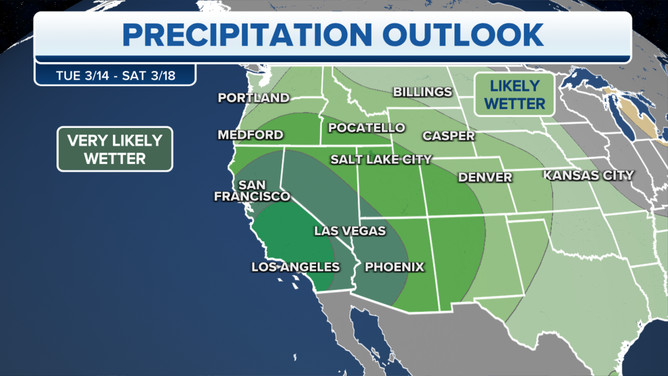 West CPC Precip Outlook 6-10 Day