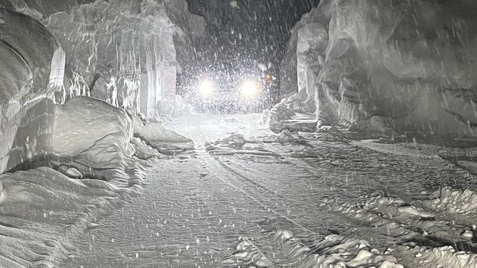 Heavy Snow in Sierra Nevada