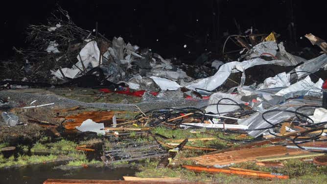 Mississippi Tornado Damage