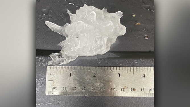 Large Texas Hail