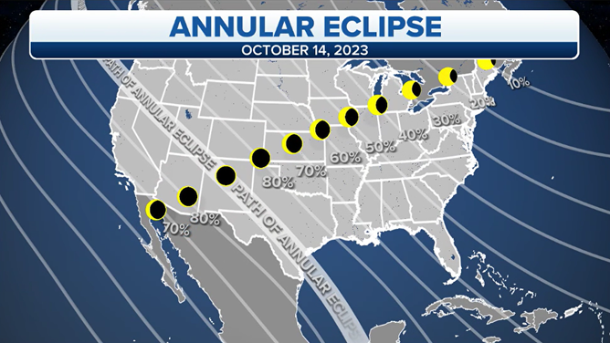 The Daily Weather Update From FOX Weather: ‘Ring Of Fire’ Solar Eclipse ...