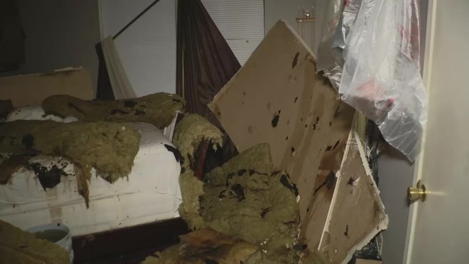 Damage to Irving, Texas Apartment