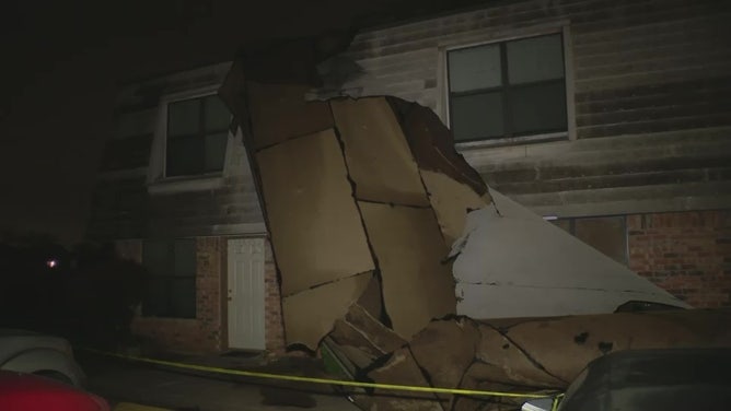 Damage to Irving, Texas Apartment