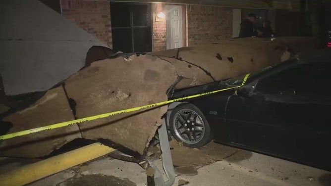 Damage to Irving, Texas Apartment