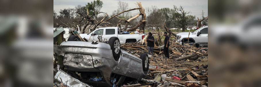 Dozens dead after Mississippi tornadoes level towns while carving 100-mile path of destruction across South
