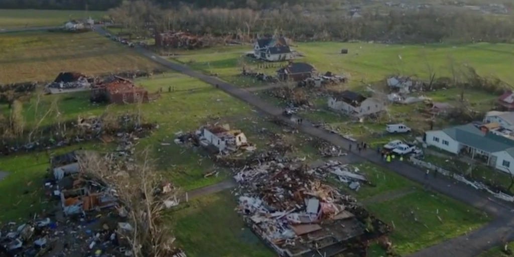 ‘Everything is gone’: Tornado-ravaged Tennessee town struggles to ...