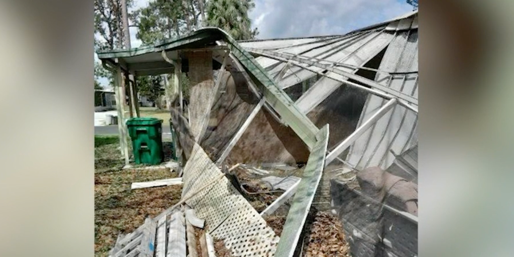 ‘Bam! Bam! Bam!’: Golf ball-sized hail crashes through Florida home ...