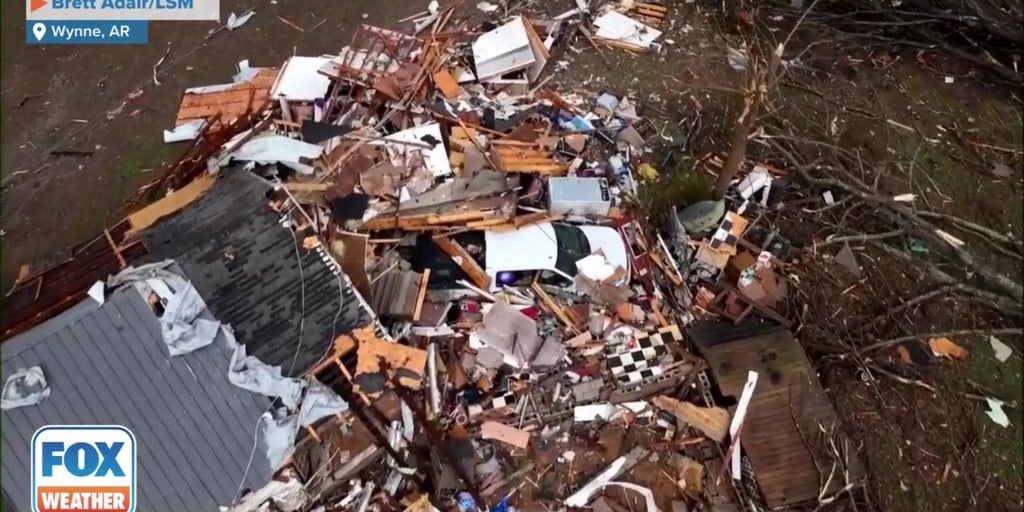 Watch Drone video shows extensive damage left behind by devastating