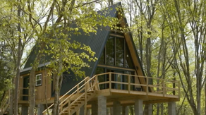 Couple builds Norse-inspired cabins in Great Smoky Mountains National Park