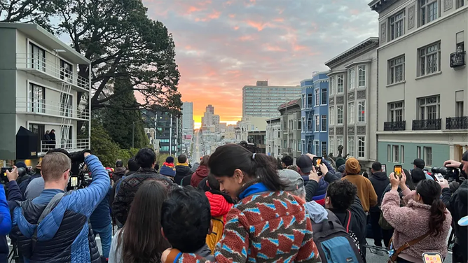 California Henge in San Francisco April 8, 2023. 