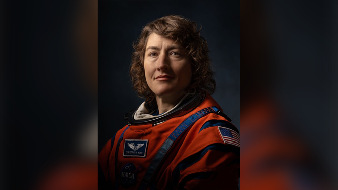 Artemis II mission specialist Christina Koch.