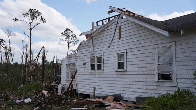 Florida tornado damage