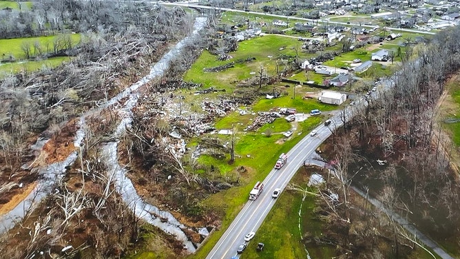Marble Hill, Missouri, tornado damage