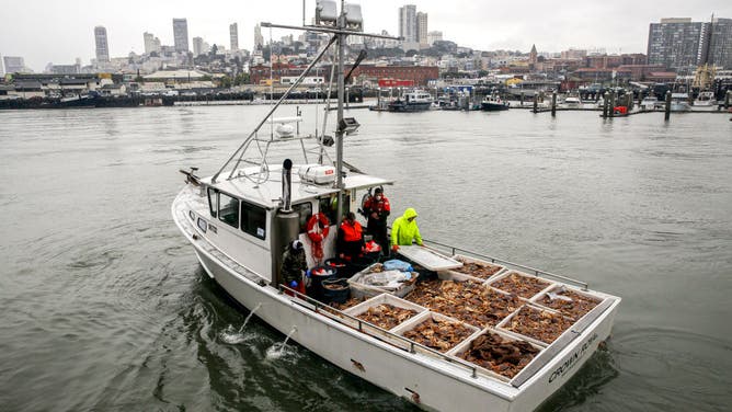 Dungeness crab fishing boat