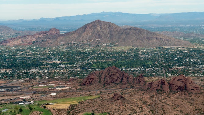 Camelback Mountain.