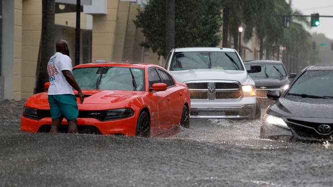 Severe Weather Passes Through South Florida