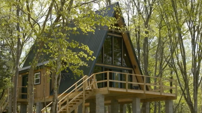 Valhalla Cabins in Great Smoky Mountains National Park.