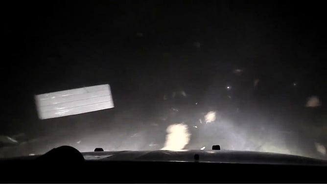In-car footage shows Indiana deputy caught in middle of EF-2 tornado