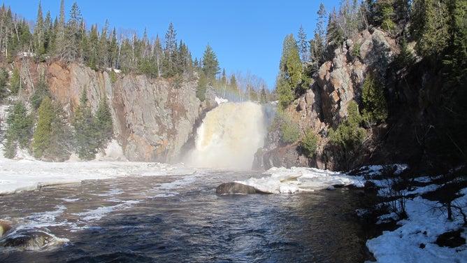 Minnesota State Parks snow melting