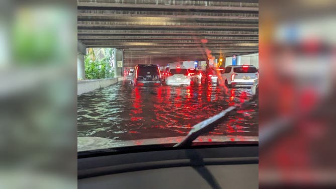 Flooding at the Fort Lauderdale-Hollywood Int'l Airport