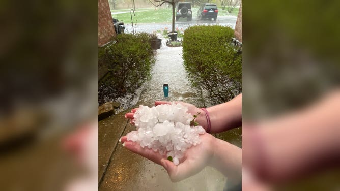 Hail in Illinois