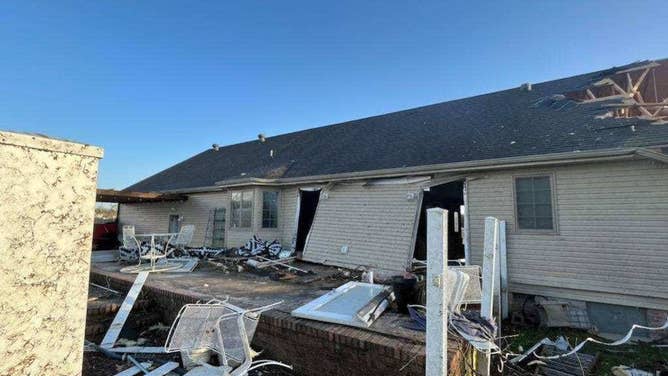 Delaware tornado damage