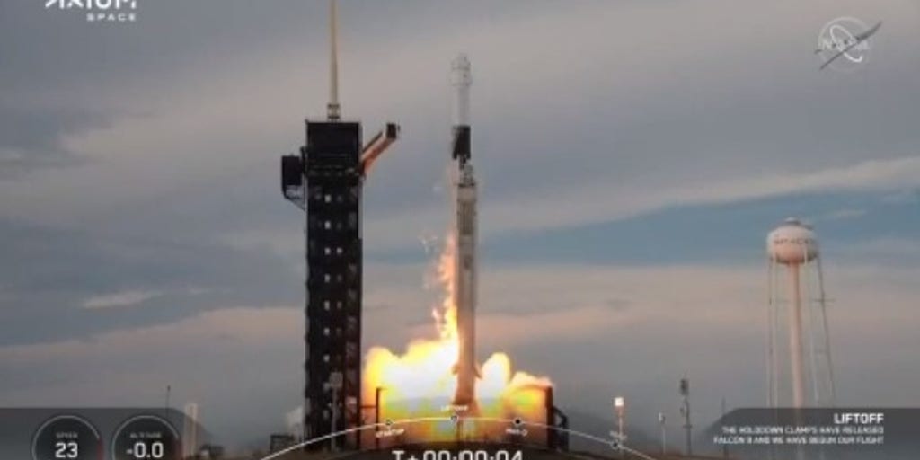 SpaceX launches Axiom-2 Sunday, carrying 4 astronauts to International ...