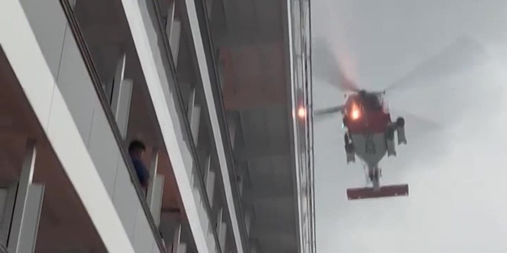 Watch: Severe Wind Nearly Crashes Coast Guard Helicopter During ...