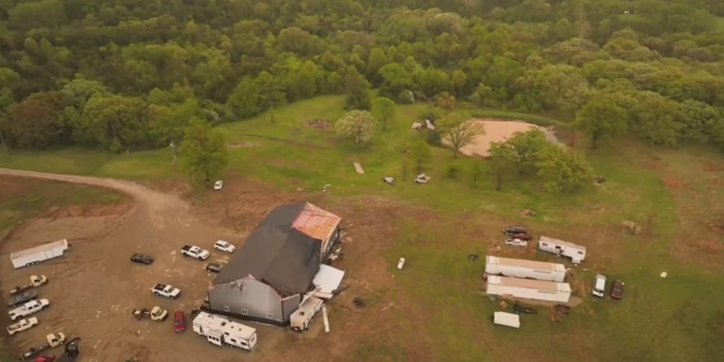Drone video shows damage after 3 tornadoes touch down in Missouri ...