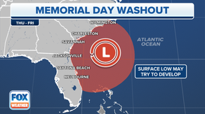 Memorial Day weekend washout possible for Carolinas, Southeast coast regardless of tropical development