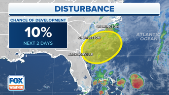 NHC monitoring disturbance off Southeast coast for Memorial Day weekend