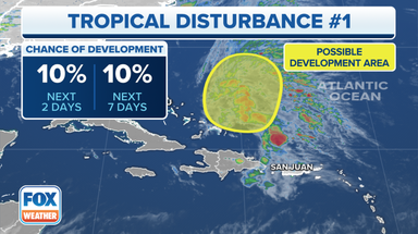Disturbance near Bahamas being monitored for May tropical development