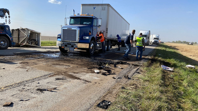 At least 6 people were killed in a massive pileup caused by a dust storm on I-55 in Illinois on Monday, May 1, 2023.