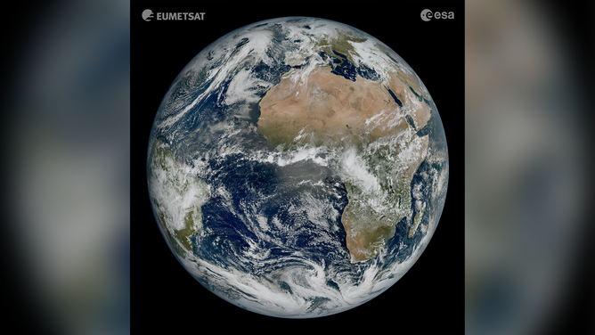 First image of the full Earth disc from the Meteosat Third Generation Imager. The first image from Meteosat Third Generation – Imager 1 (MTG-I1) reveals a level of detail about the weather over Europe and Africa not previously possible from 36 000 km above Earth. The higher-resolution images provided by the instruments on board give weather forecasters more information about the clouds cloaking much of Europe and visible in the equatorial region of Africa and the Atlantic Ocean. Sand and sediment in the waters off Italy are also visible, as well as dust or smog being carried from south Asia. This degree of detail is not possible from the instruments on the Meteosat Second Generation satellites. The image was captured at 11:50 UTC on 18 March 2023 by the Flexible Combined Imager on MTG-I1.