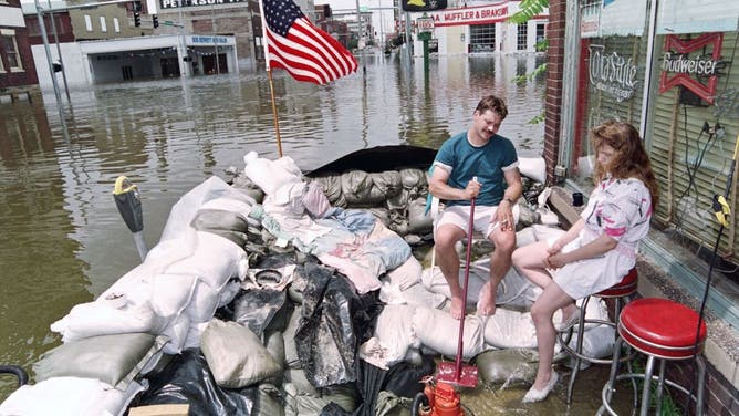 Mississippi River flooding 1993