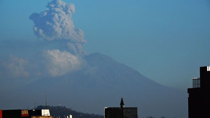 The Popocatepetl volcano