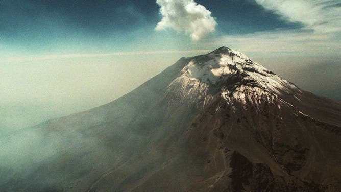 The Popocatepetl volcano