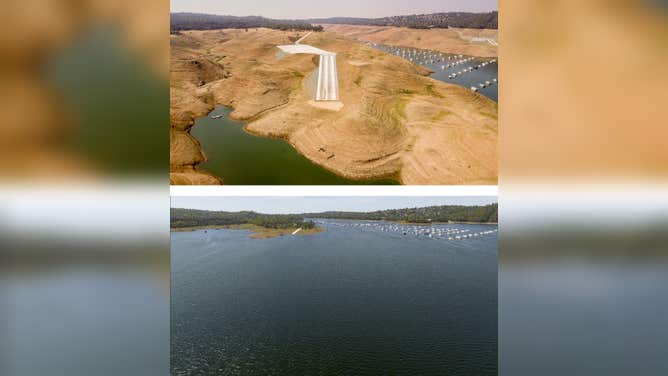 California's Lake Oroville Levels