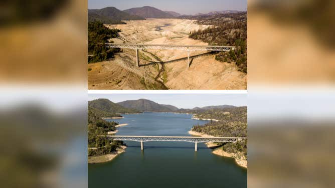 California's Lake Oroville Levels