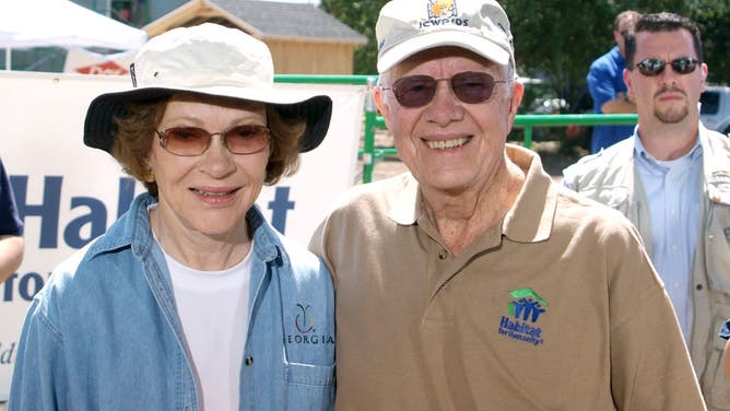 The Carters At Habitat For Humanity Event